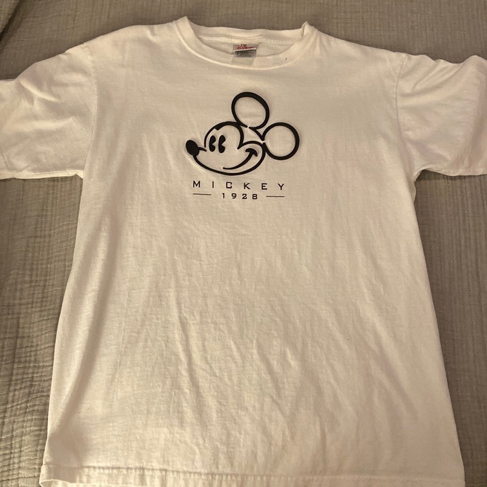 Vintage Mickey Mouse Disney Store Shirt - Unique Rubber Material